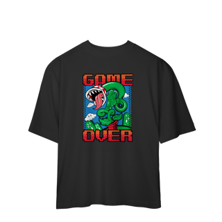 Nome do produto[Oversized] Camiseta Super Mario Game Over