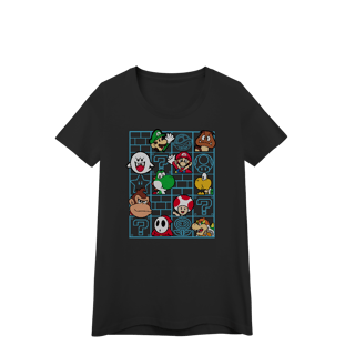 Nome do produto[Quality] Baby Long Super Mário Nostalgia