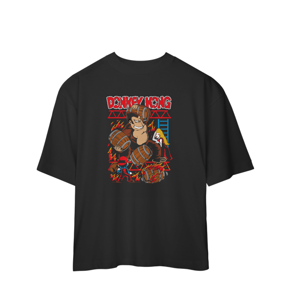 [Oversized] Camiseta Donkey Kong Retrô