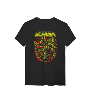 Nome do produto[Quality] Camiseta The Legend of Zelda - Link - Ocarina