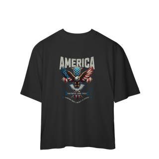 Nome do produto[Oversized] Camiseta América – Faithful and Free
