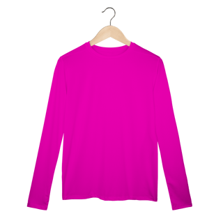 Nome do produto[Básico - Sport UV] Camisa Manga Longa Dry Fit UV (Sem Estampa)