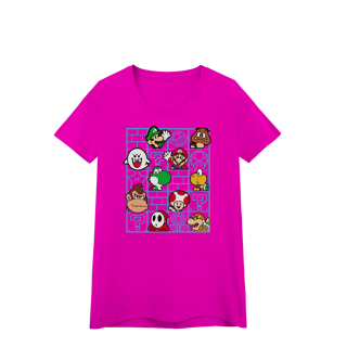 Nome do produto[Quality] Baby Long Super Mário Nostalgia