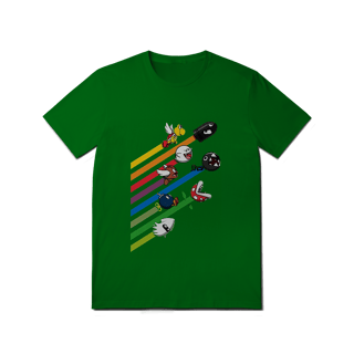 Nome do produto [Quality] Camiseta Corrida dos Vilões – Super Mario