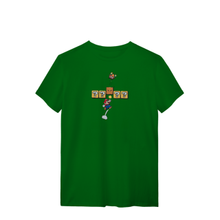 Nome do produto [Quality] Camiseta Super Mario – Soco no Bloco
