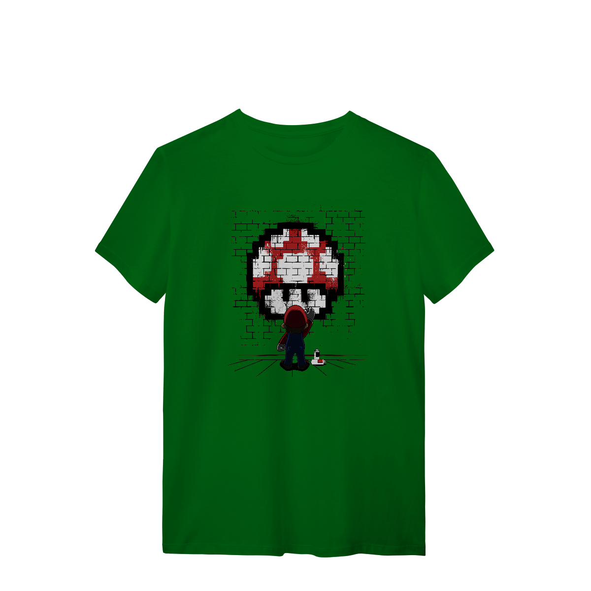 Nome do produto: [Quality] Camiseta Super Mario Grafiteiro