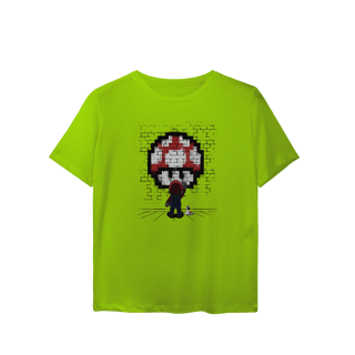Nome do produto [Sport UV] Camiseta Dry Fit UV Super Mario Grafiteiro