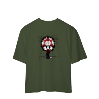 Nome do produto [Oversized] Camiseta Super Mario Grafiteiro