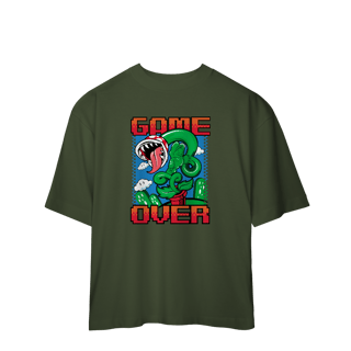 Nome do produto[Oversized] Camiseta Super Mario Game Over
