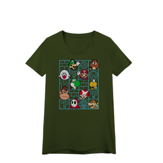 Nome do produto[Quality] Baby Long Super Mário Nostalgia