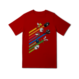 Nome do produto [Infantil] Camiseta Corrida dos Vilões – Super Mario (10 a 14 anos)