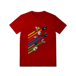 [Quality] Camiseta Corrida dos Vilões – Super Mario