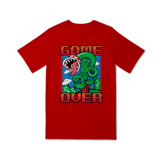 Nome do produto[Infantil] Camiseta Super Mario Game Over