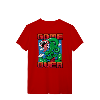 Nome do produto[Quality] Camiseta Super Mario Game Over