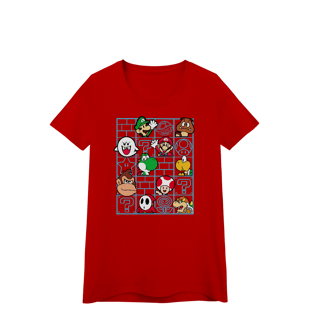 Nome do produto[Quality] Baby Long Super Mário Nostalgia