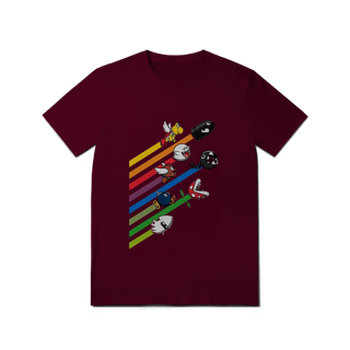 Nome do produto [Quality] Camiseta Corrida dos Vilões – Super Mario
