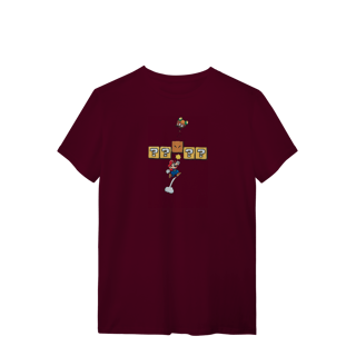 Nome do produto [Quality] Camiseta Super Mario – Soco no Bloco