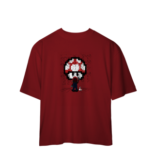 Nome do produto [Oversized] Camiseta Super Mario Grafiteiro