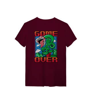 Nome do produto[Quality] Camiseta Super Mario Game Over