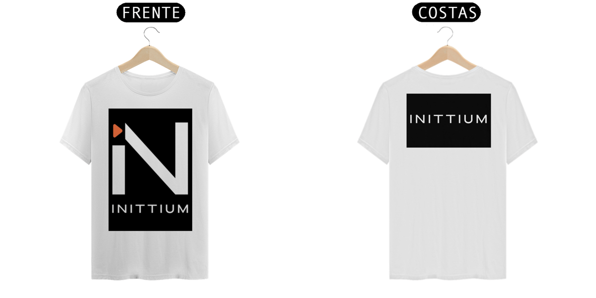 Nome do produto: Camiseta Branca Premium | INITTIUM