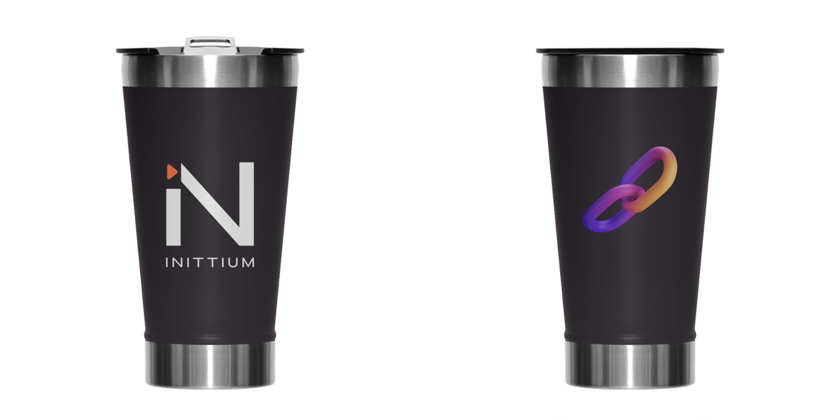Nome do produto: Copo Térmico Preto | Inittium Elo Digital