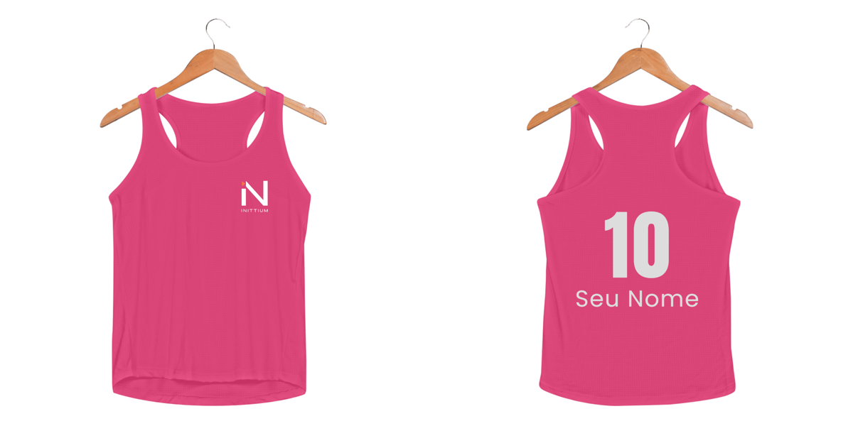 Nome do produto: Regata Feminina Dry com Proteção UV | INITTIUM Personalizável 