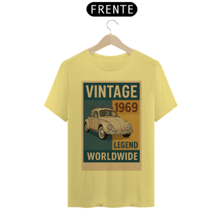 Nome do produto Camiseta Fusca 1969 Vintage | Clássico Mundial dos Carros Antigos