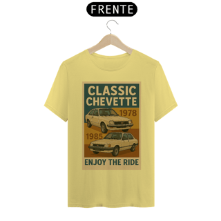 Nome do produto Camiseta Chevette Clássico | Modelos 1978 e 1985 | Estampa Vintage Chevrolet