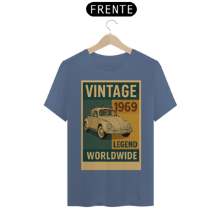 Nome do produto Camiseta Fusca 1969 Vintage | Clássico Mundial dos Carros Antigos