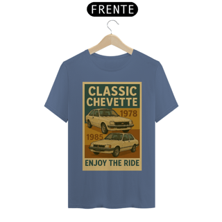 Nome do produto Camiseta Chevette Clássico | Modelos 1978 e 1985 | Estampa Vintage Chevrolet