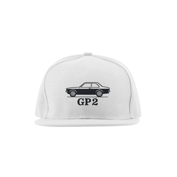 Boné Chevette GP 2 Minimalista | Perfil Lateral Vintage