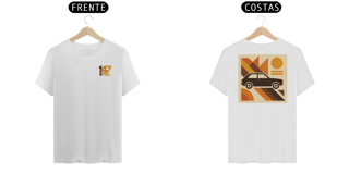 Nome do produto Camiseta Fiat 147 Minimalista | Silhueta nas Costas + “147” no Peito