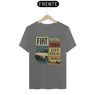 Nome do produto Camiseta estonada Retrô Fiat 147 City Pick-Up 