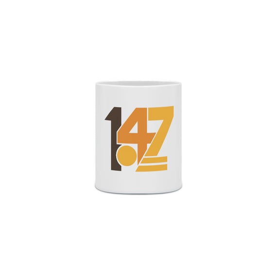 Caneca Fiat 147 Minimalista
