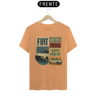 Nome do produto Camiseta estonada Retrô Fiat 147 City Pick-Up 