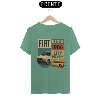 Nome do produto Camiseta estonada Retrô Fiat 147 City Pick-Up 