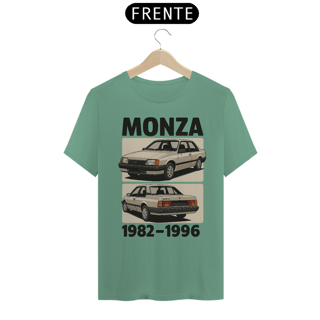 Nome do produto Camiseta estonada Monza Clássico | Carro Antigo Retrô Anos 80/90 | Estampa Vintage Chevrolet