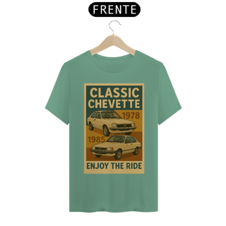 Nome do produto Camiseta Chevette Clássico | Modelos 1978 e 1985 | Estampa Vintage Chevrolet