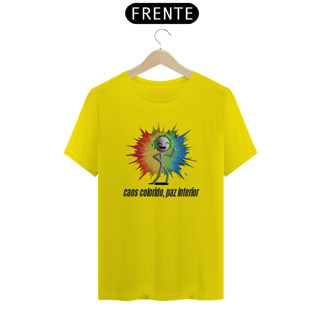 Camiseta Stick Caos Colorido