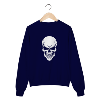 Nome do produto Moletom Caveira Agressiva