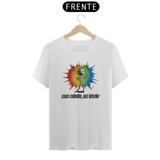 Nome do produto Camiseta Stick Caos Colorido