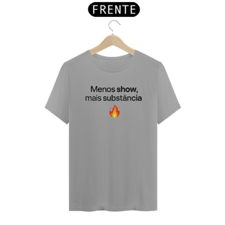 Nome do produto Menos SHOW, mais substâncias