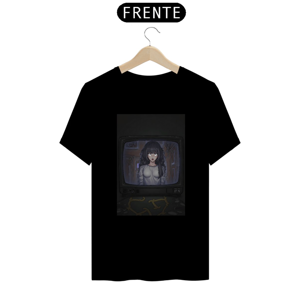 Nome do produto: Camiseta Preta Terror Quality