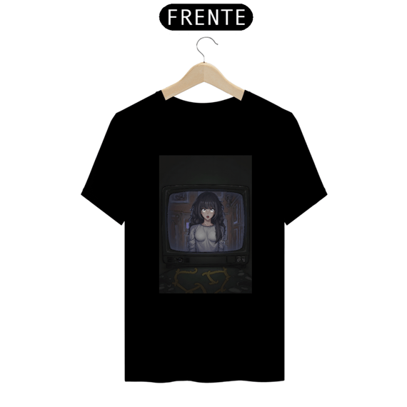Camiseta Preta Terror Quality