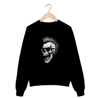 Nome do produto Moletom Fechado - Caveira