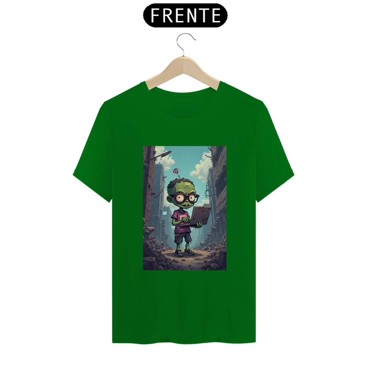 Nome do produto: Camisa Zombie - Nerd