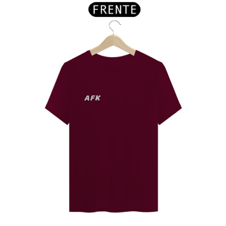 Nome do produto Camisa AFK, mas no controle