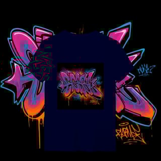 Nome do produto Camisa Grafite urbano abstrato