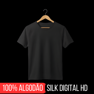 Camisa Preta T-Shirt Quality 