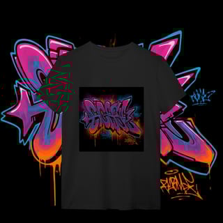 Camisa Grafite urbano abstrato